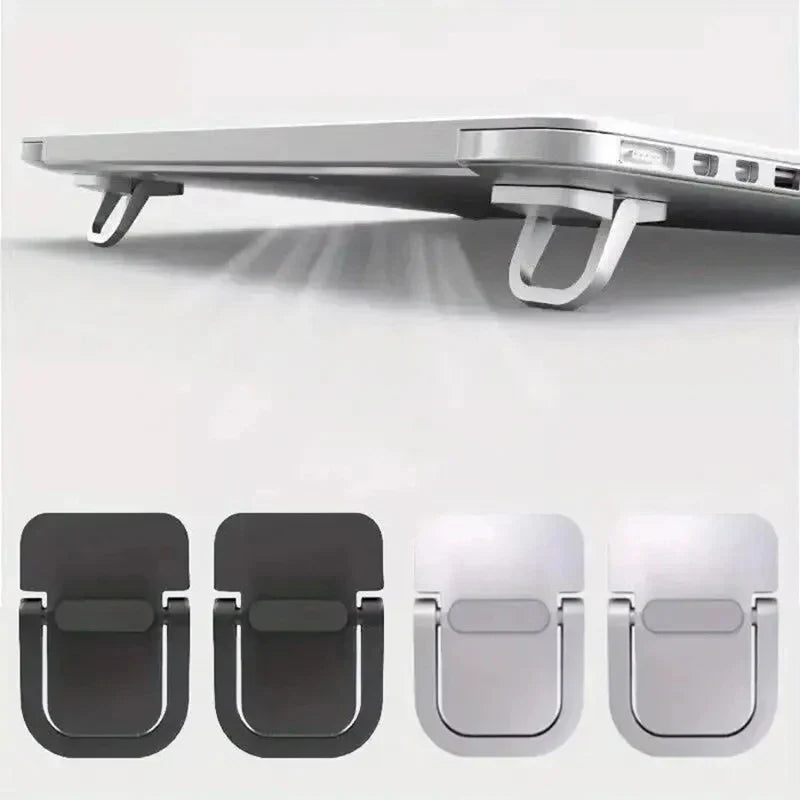 Aluminum Self-Adhesive Invisible Laptop Stand Bracket