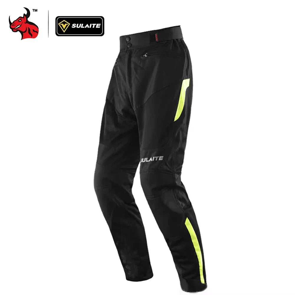 Motorcycle Jacket Pants Lightweight Anti-Fall Set Summer Breathable Mesh For Men Women Urban Bikers Riding Combo Jacket Suit