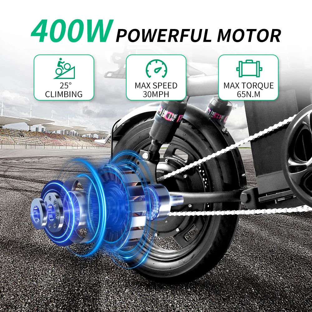 400W Foldable Commuter Electric Bike