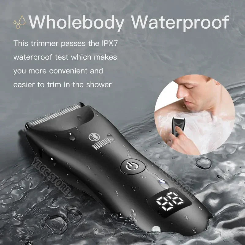 Men's Electric Groin Hair Trimmer