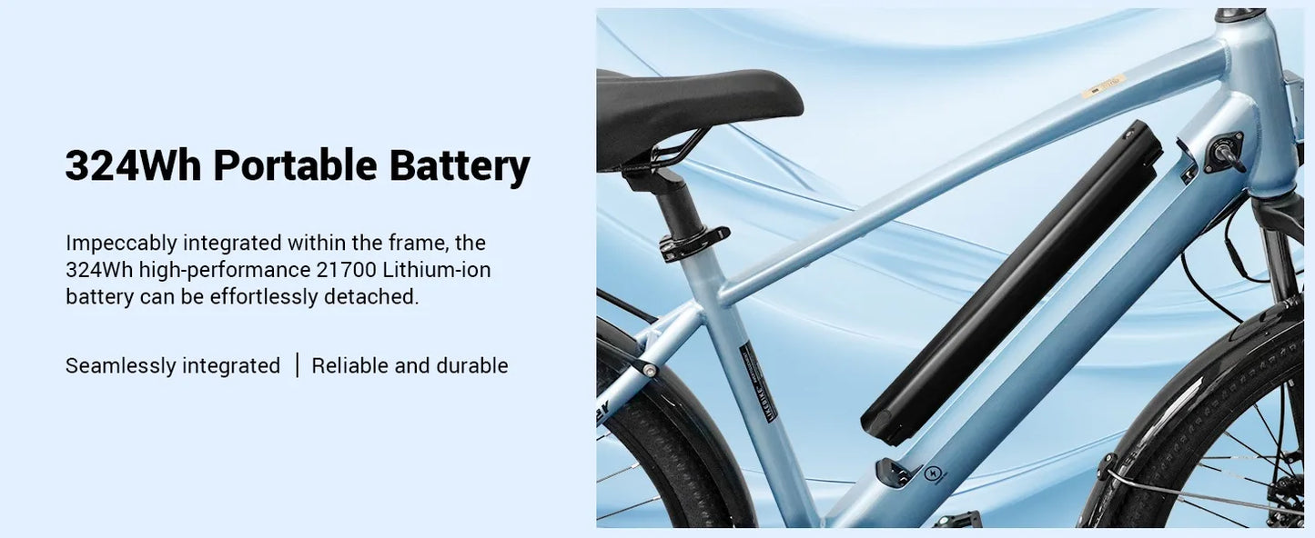 500W Electric Mountain Bike – 26” 20MPH Ride