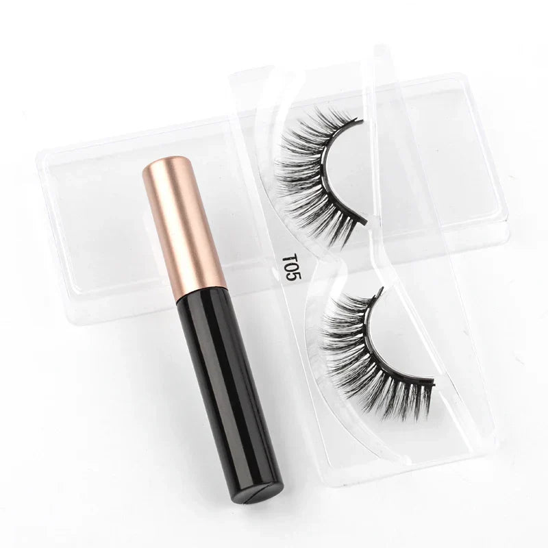 1 Pair Magnetic 3D Mink Lashes
