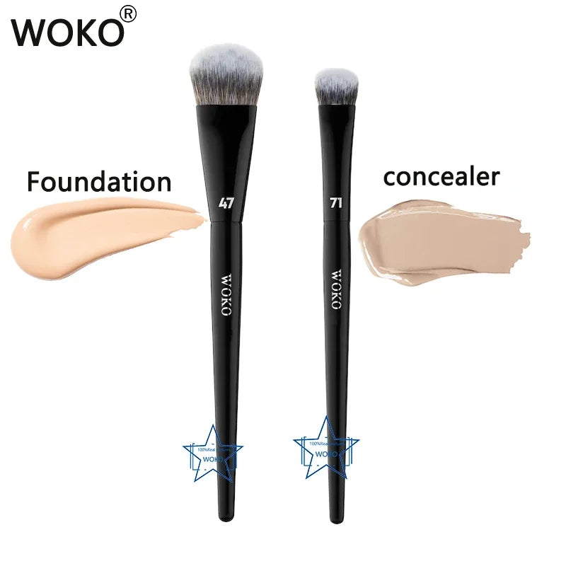 Angled Foundation Makeup Brush