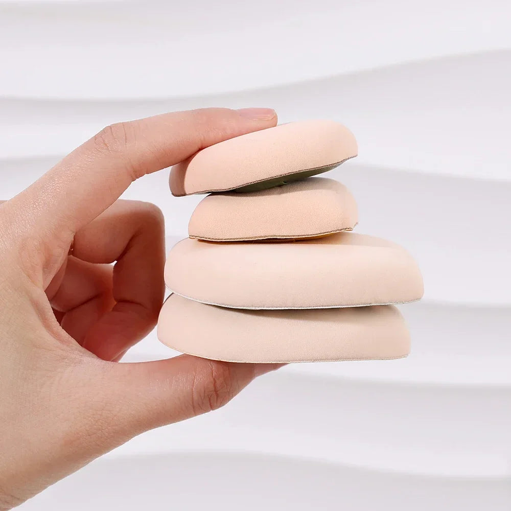 1-10pcs Super Thick Velvet Powder Puff