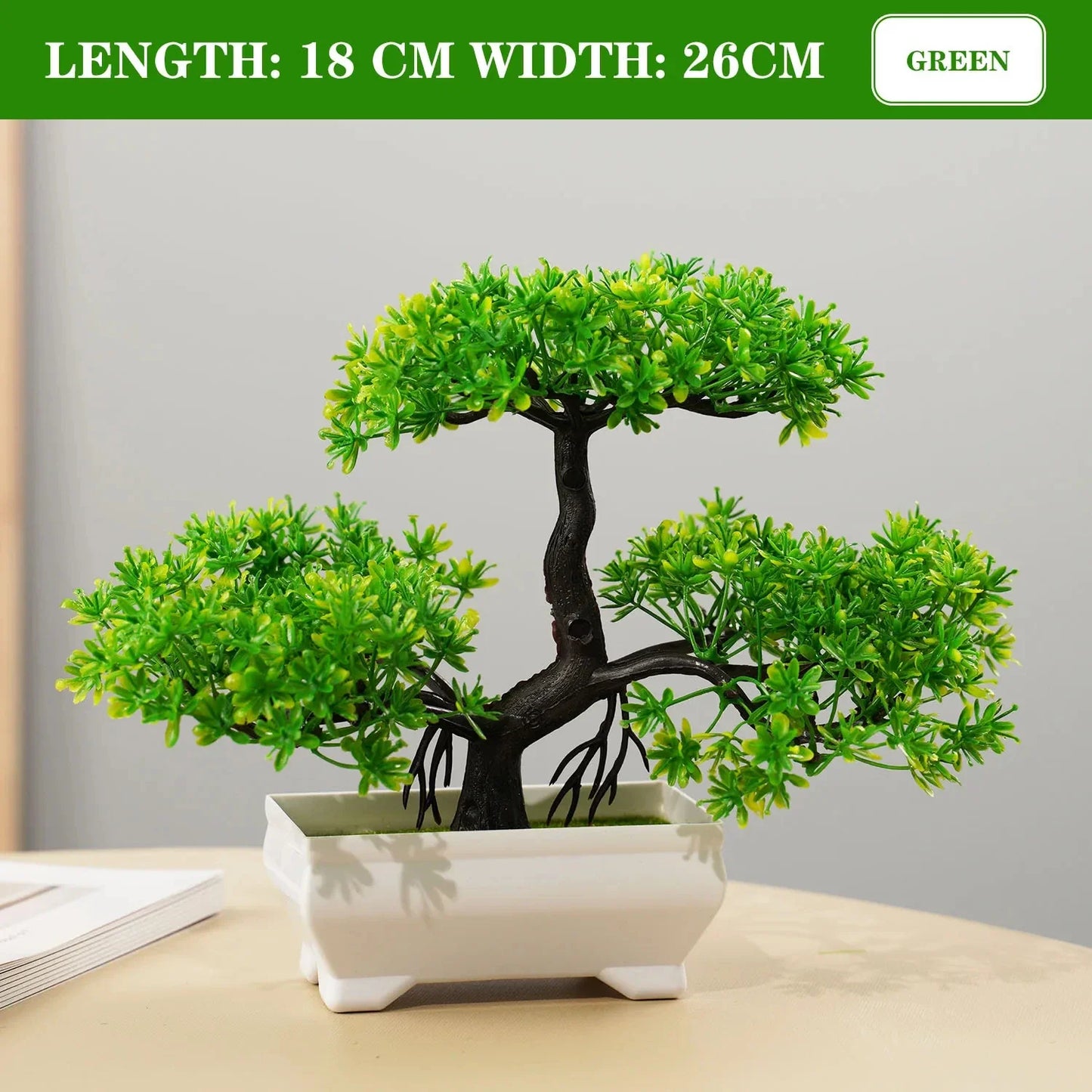 Artificial Potted Bonsai Tree Ornament