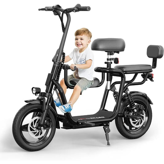 500W Electric Scooter with Seat – 17.5MPH