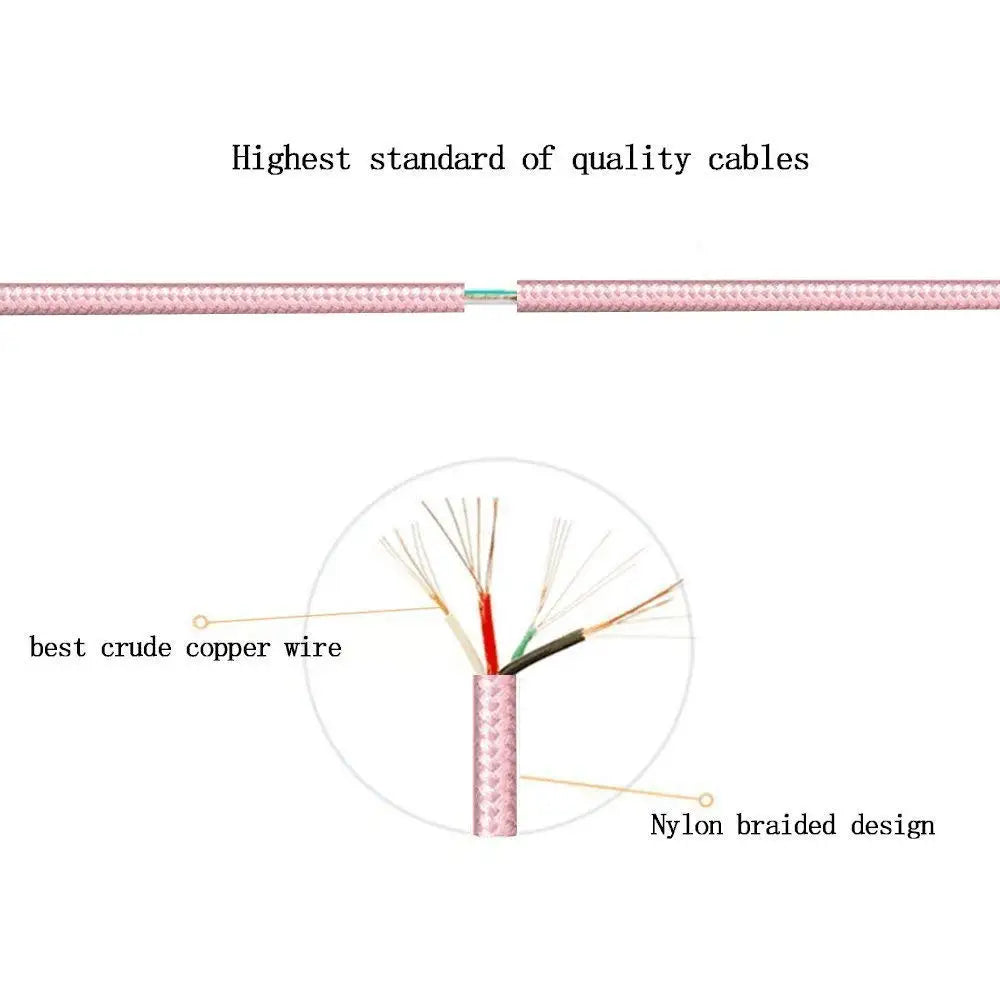2m 3m Fast Charging Phone Cable