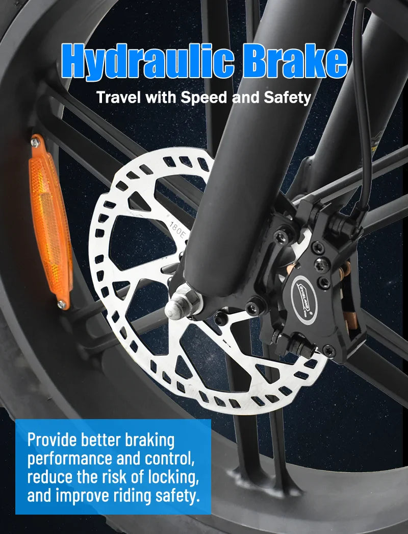 DEEPOWER 2000W Fat Tire Electric Bike