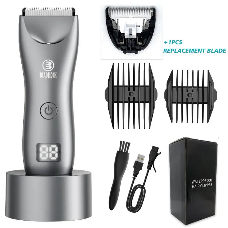 Men's Electric Groin Hair Trimmer