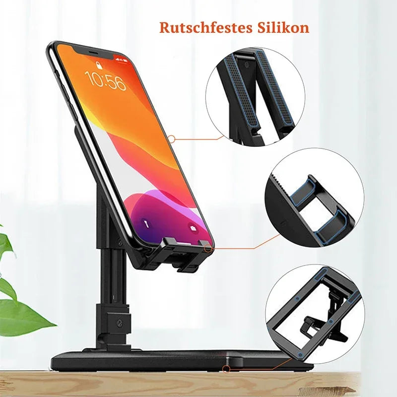 Foldable Adjustable Desktop Phone Tablet Stand