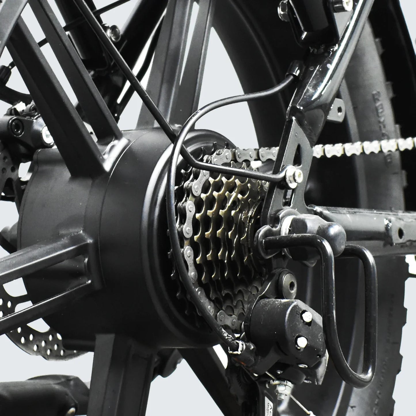 ZPW V8 Max 1000W Fat Tire Electric Bike – 55KMH