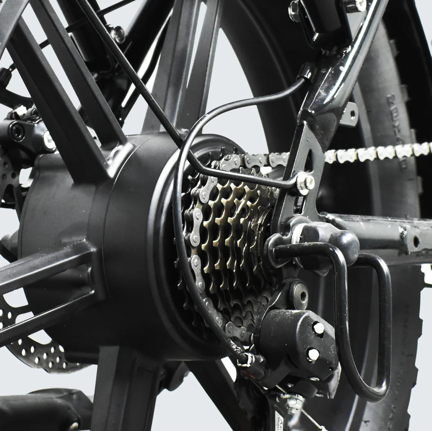 ZPW V8 Max 1000W Fat Tire Electric Bike – 55KMH