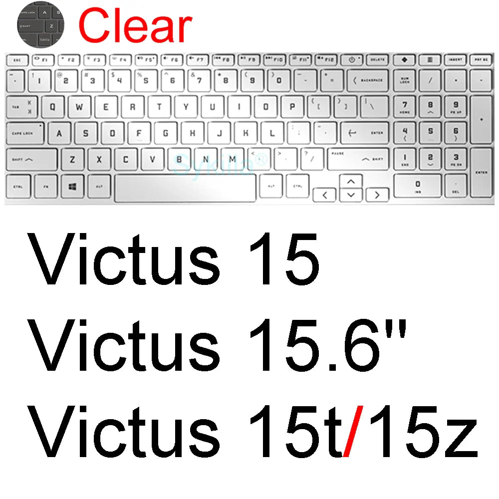 HP Victus 15/16 Silicone Keyboard Cover