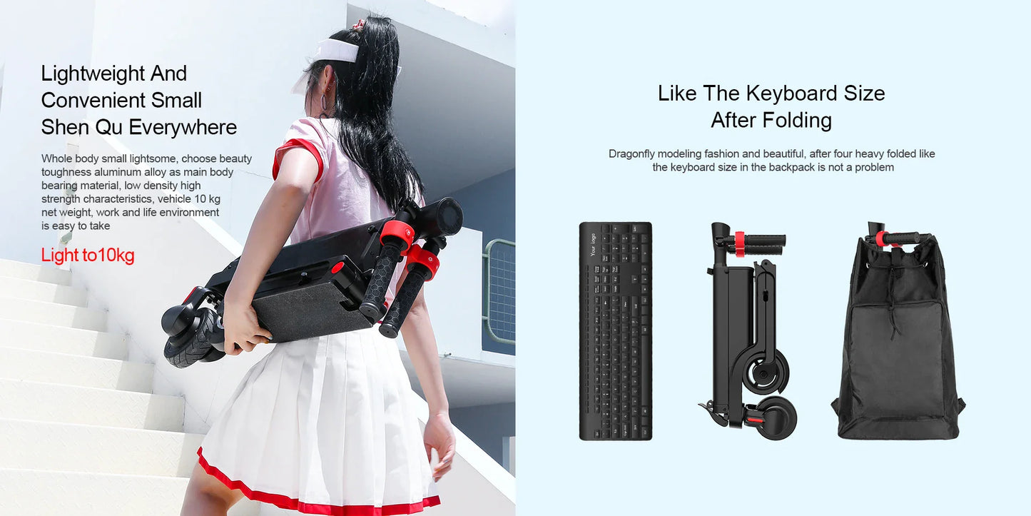 HX X6 350W Foldable Electric Scooter
