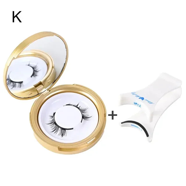 1 Pair 3D Reusable Magnetic Eyelashes