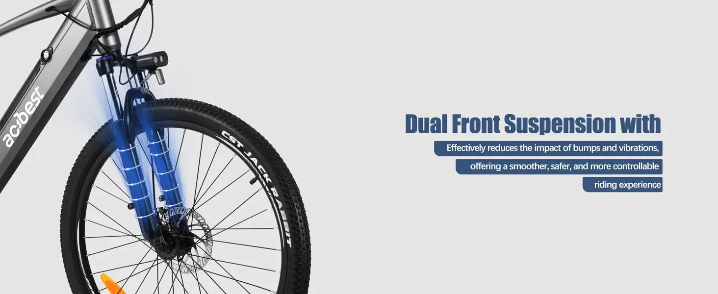 350W Electric Mountain Bike – 26” Tire