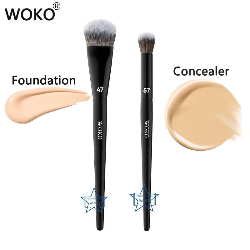 Angled Foundation Makeup Brush