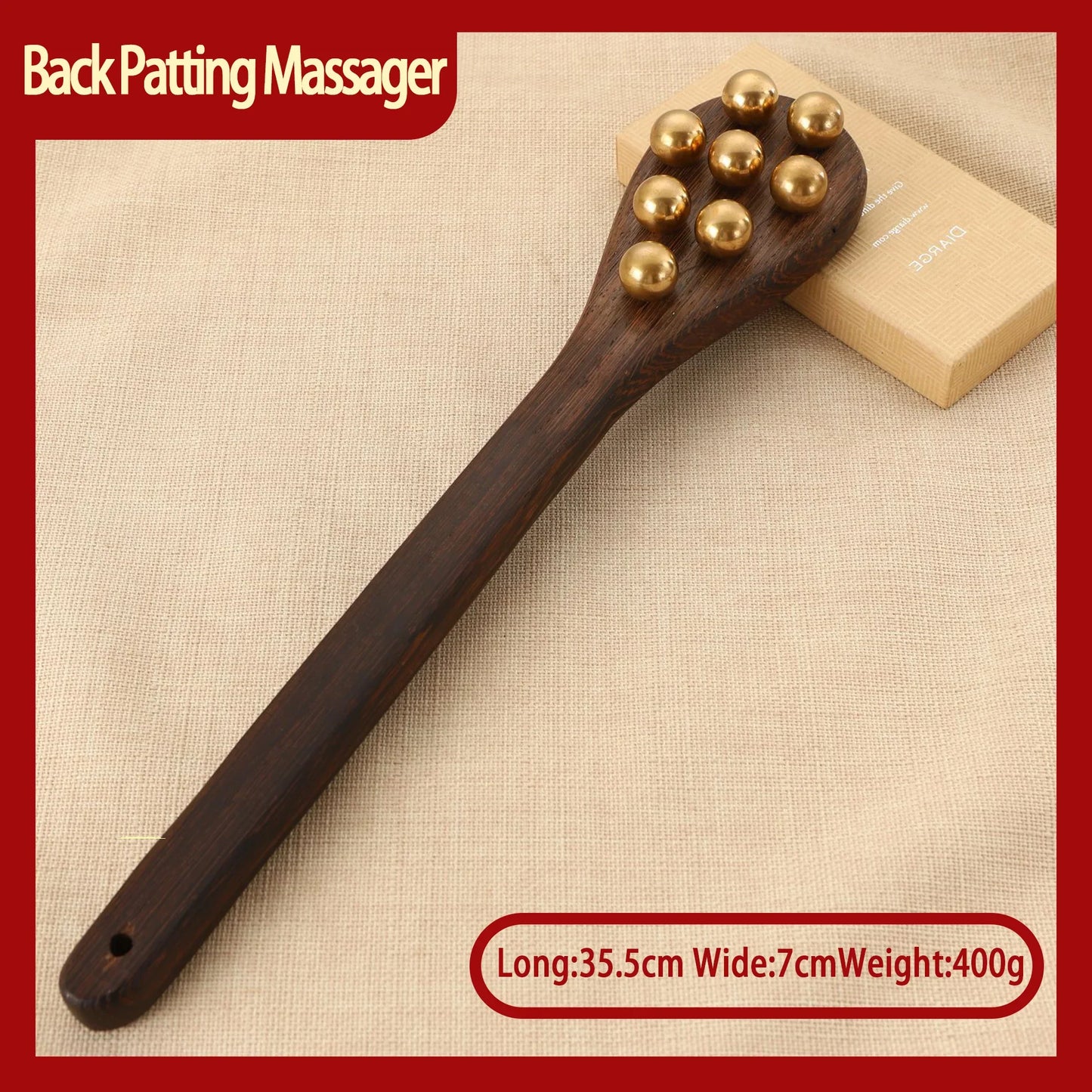 Wood Meridian scalp Massager relax Tools