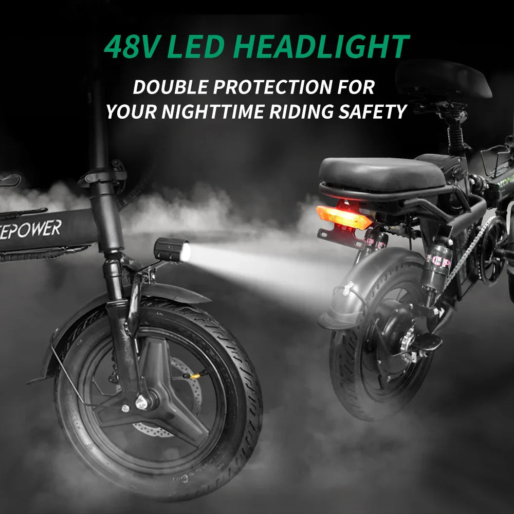 400W Foldable Commuter Electric Bike