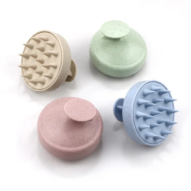 Silicone Scalp Massager Shampoo Brush