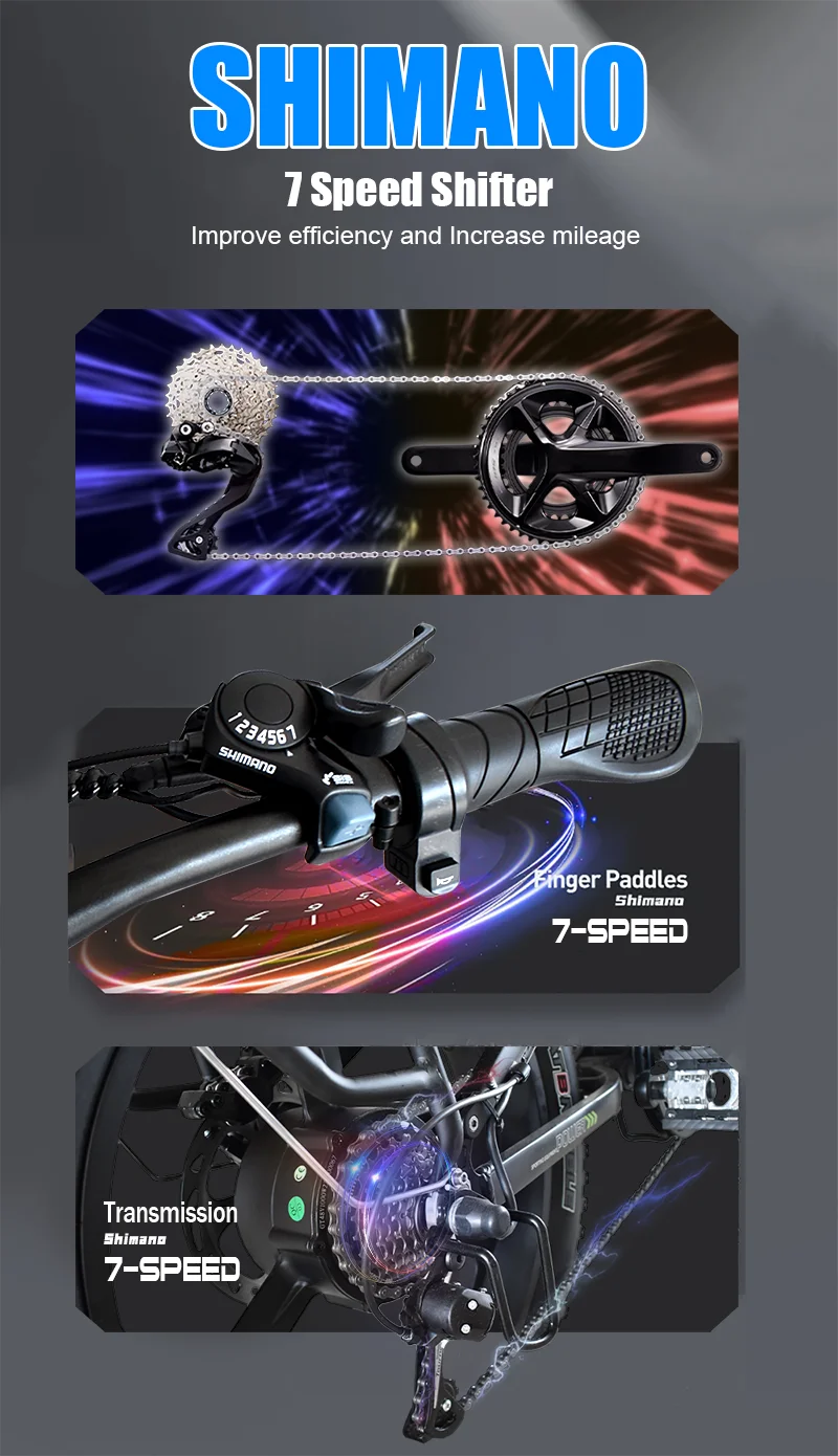 DEEPOWER 2000W Fat Tire Electric Bike