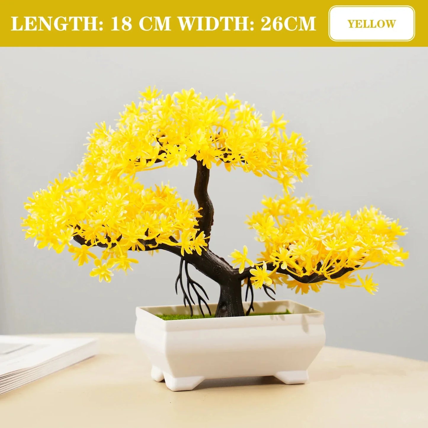 Artificial Potted Bonsai Tree Ornament