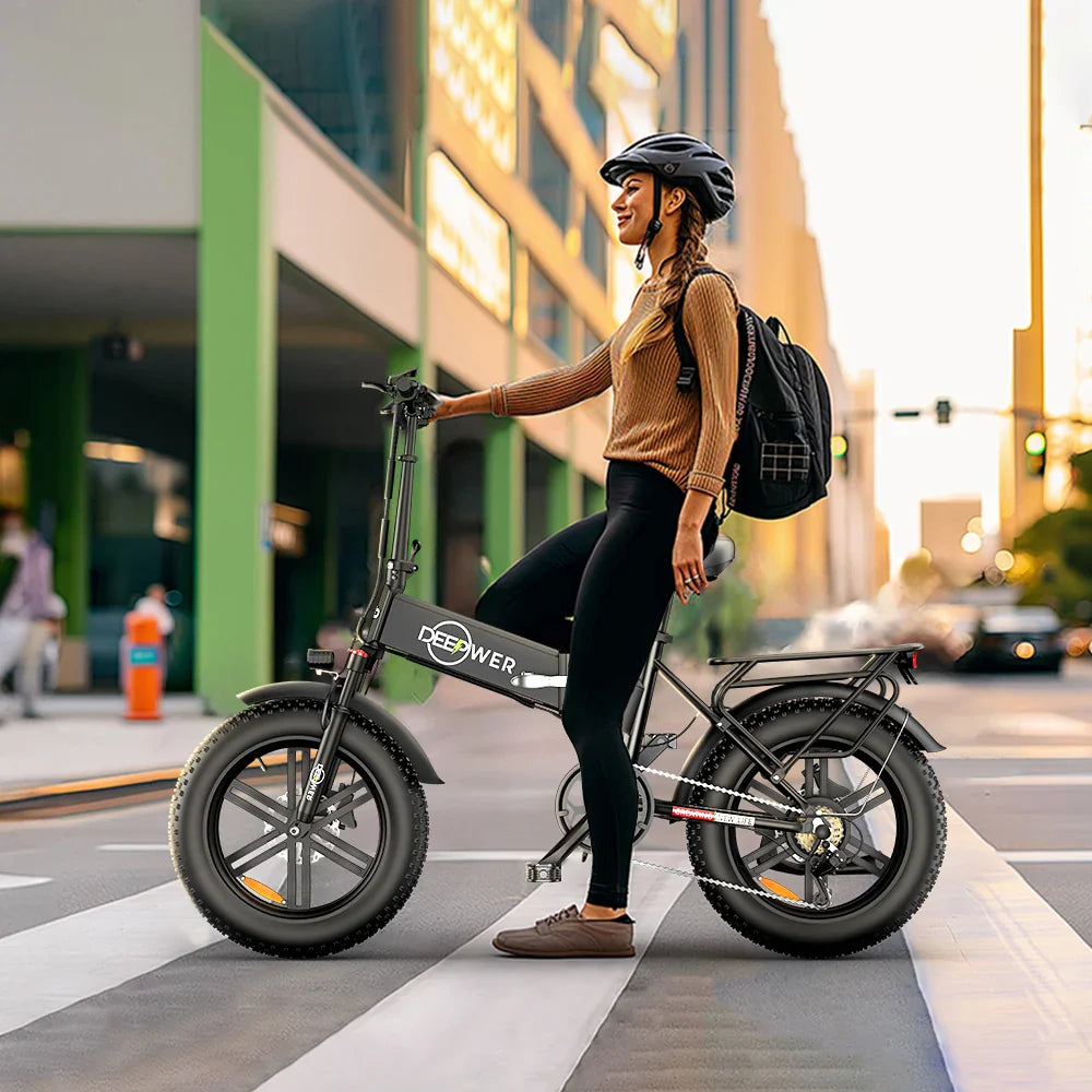 IDOTATA 1000W Folding Electric Bike