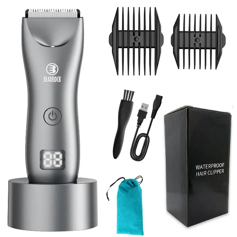 Men's Electric Groin Hair Trimmer