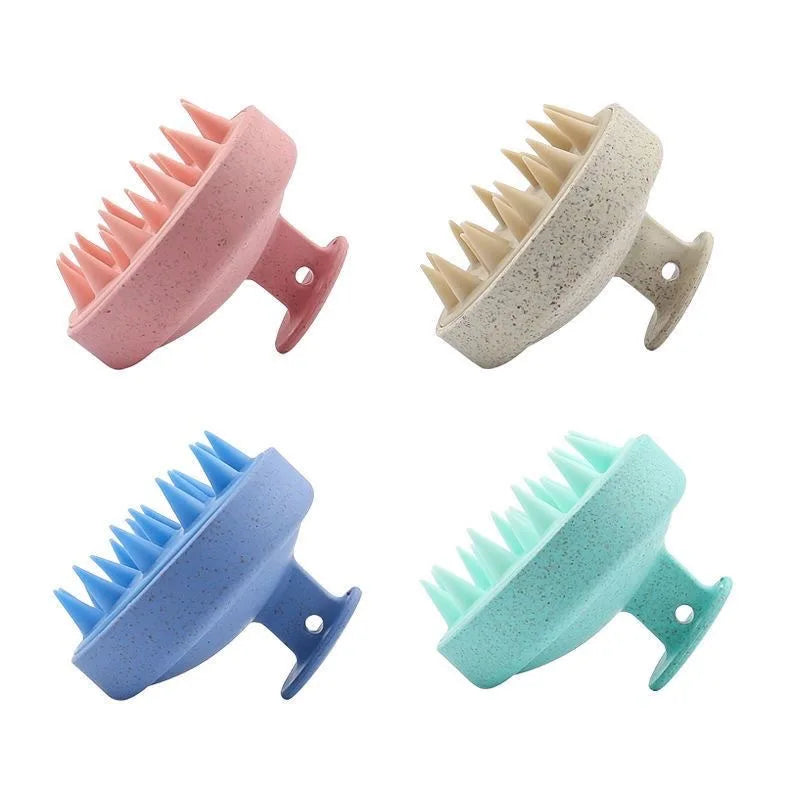Silicone Scalp Massager Shampoo Brush