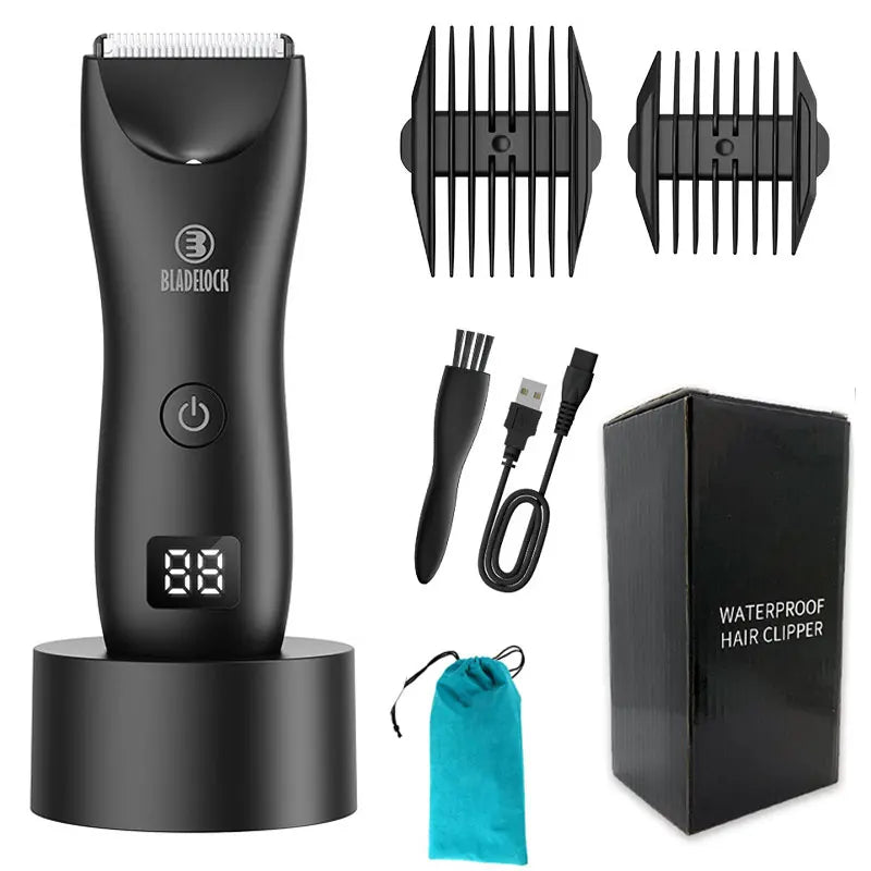 Men's Electric Groin Hair Trimmer