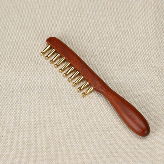 Wood Meridian scalp Massager relax Tools