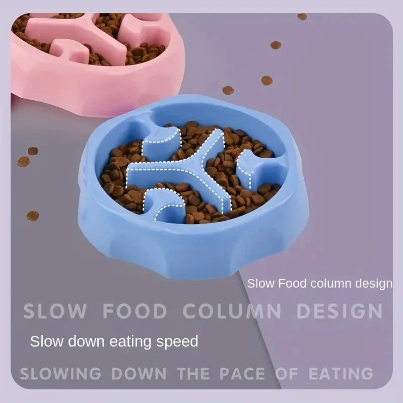Anti-Choking Dog Slow Feeder Bowl