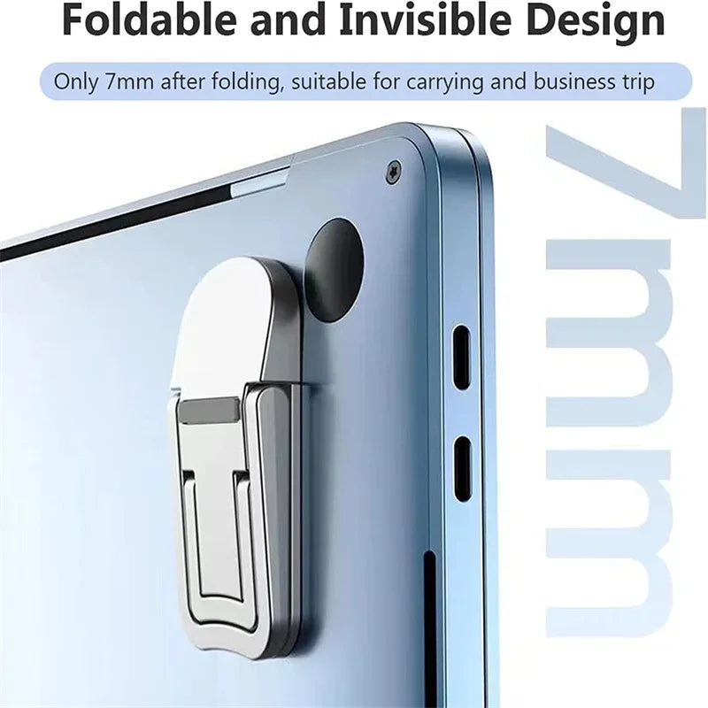 Aluminum Self-Adhesive Invisible Laptop Stand Bracket