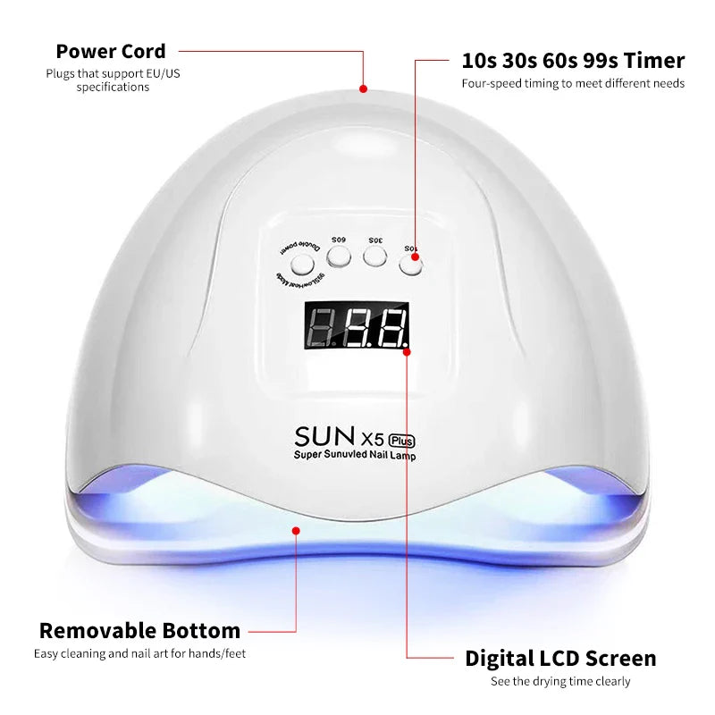 120W Professional UV LED Nail Lamp