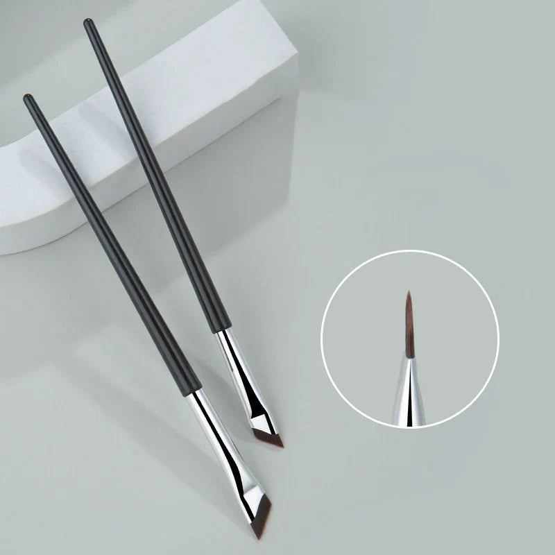 Ultra-Thin Angled Makeup Brush