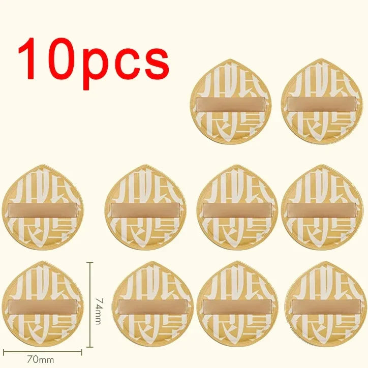 1-10pcs Super Thick Velvet Powder Puff