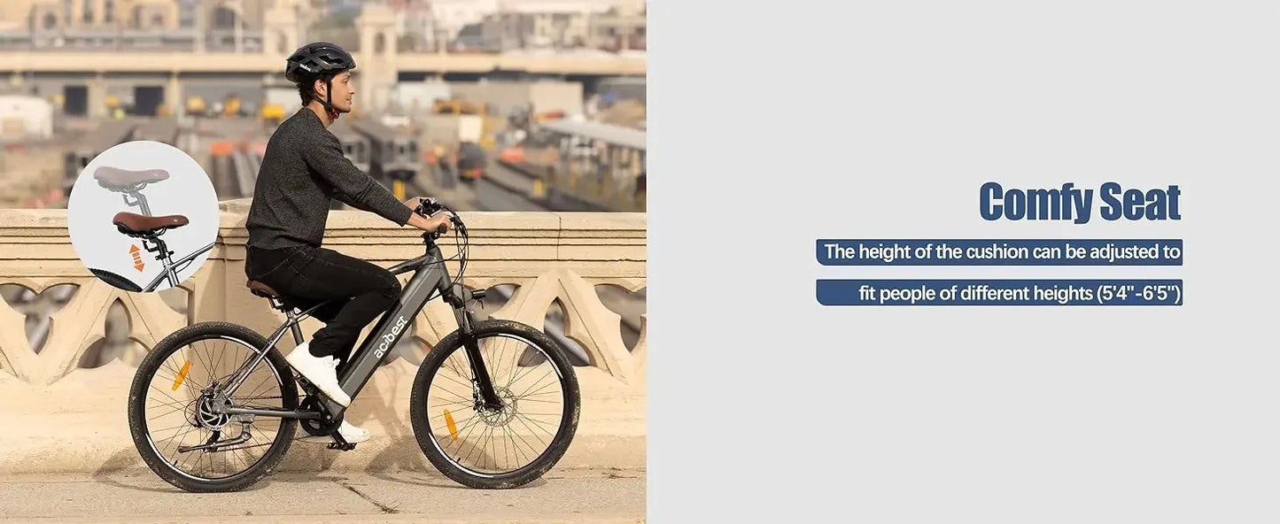 350W Electric Mountain Bike – 26” Tire