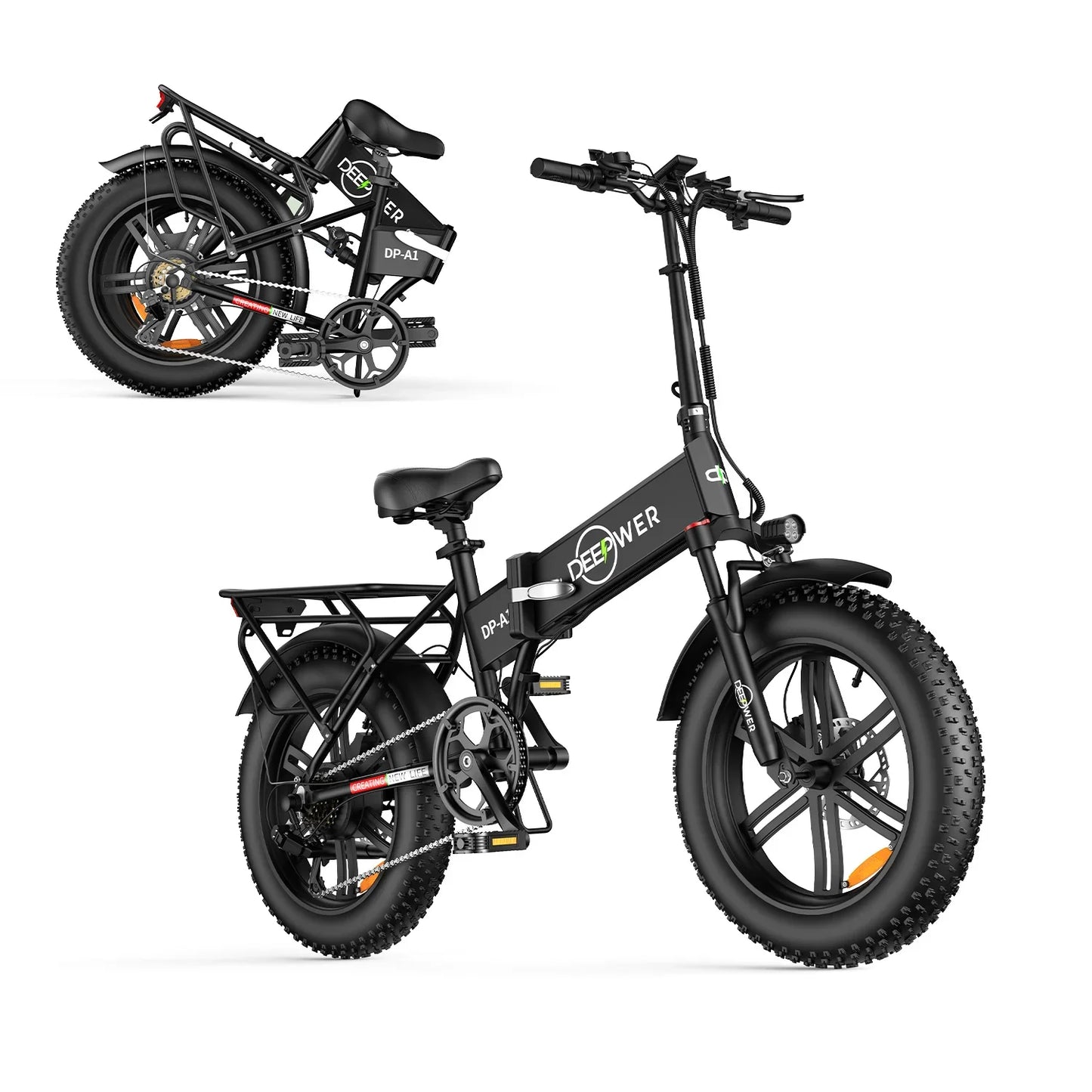 IDOTATA 1000W Folding Electric Bike