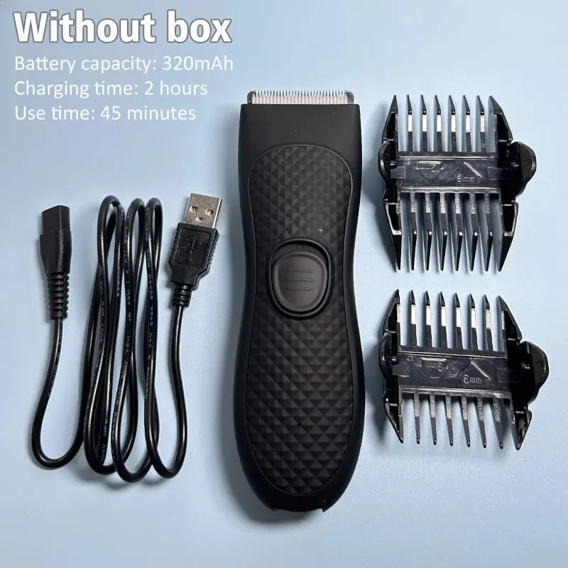 Men's Groin Hair Trimmer,