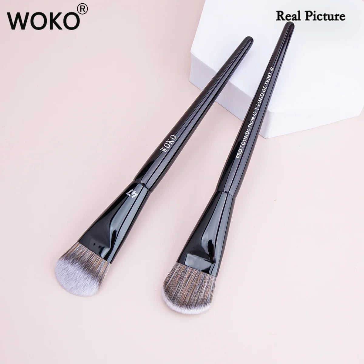 Angled Foundation Makeup Brush