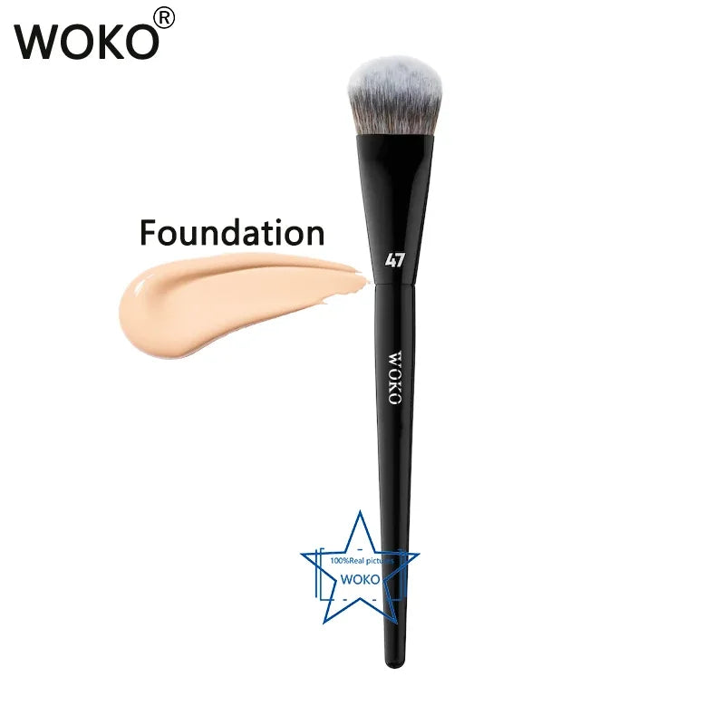 Angled Foundation Makeup Brush