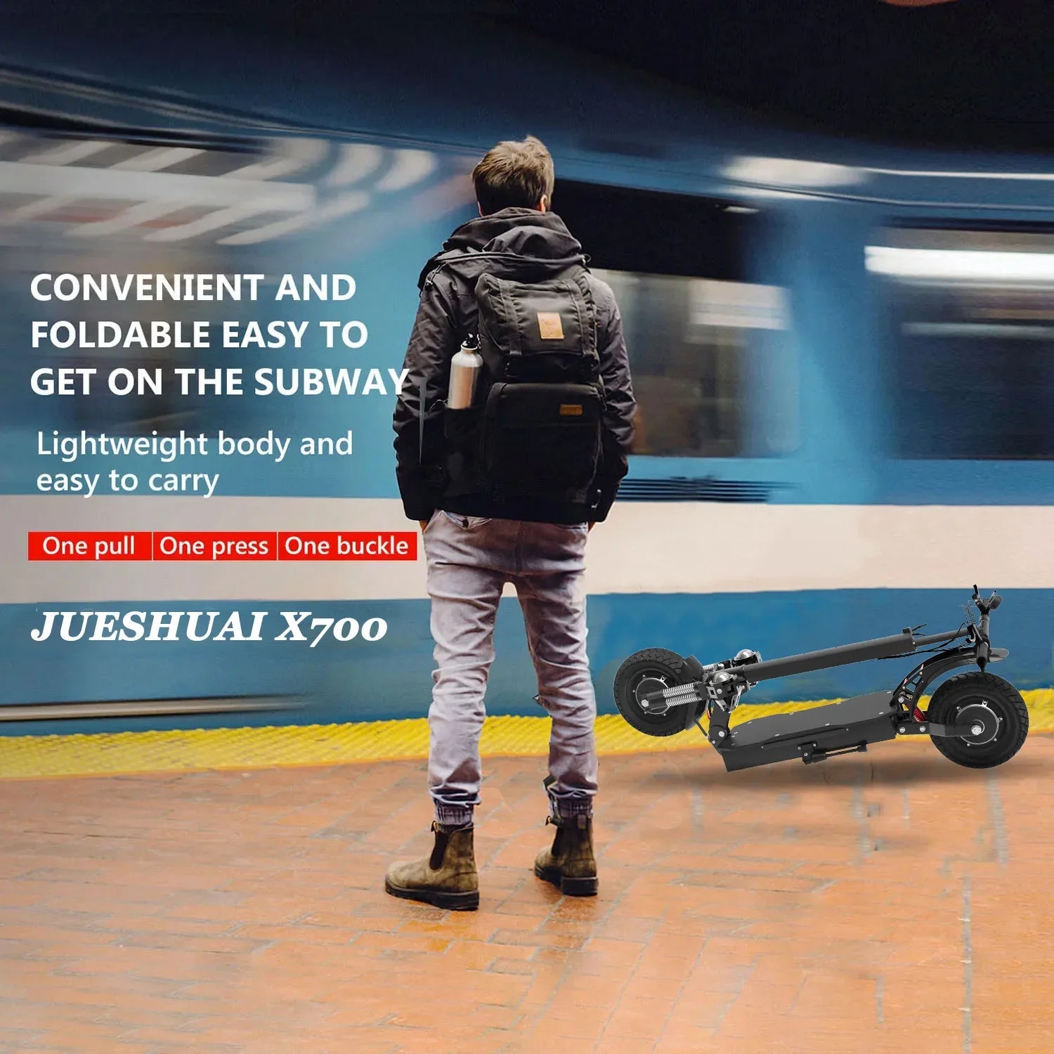 1600W/3200W High-Speed Folding Electric Scooter