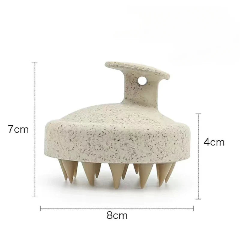 Silicone Scalp Massager Shampoo Brush