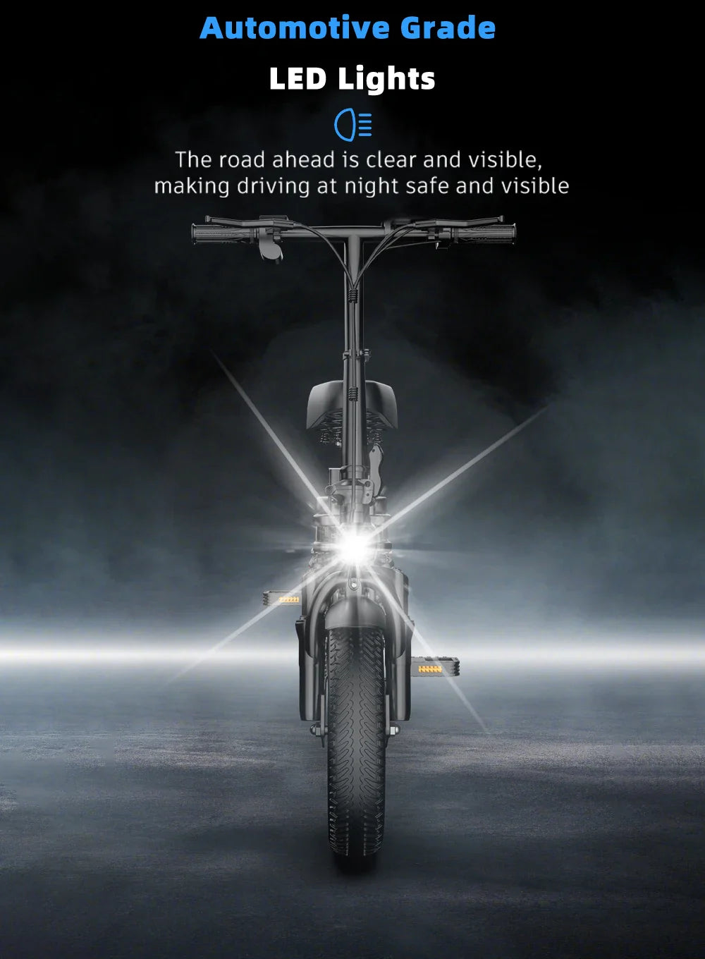 ZPW Folding Fat Tire Electric Bike