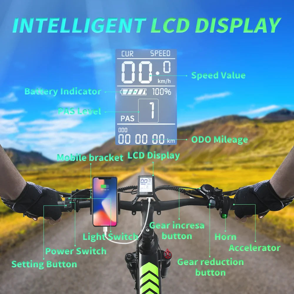 DEEPOWER H20PRO 2000W Folding Electric Bike