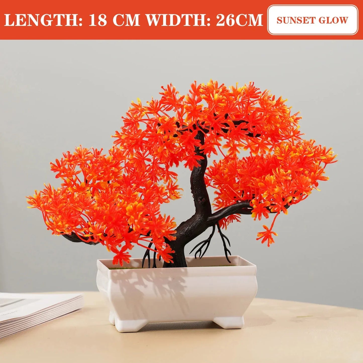 Artificial Potted Bonsai Tree Ornament