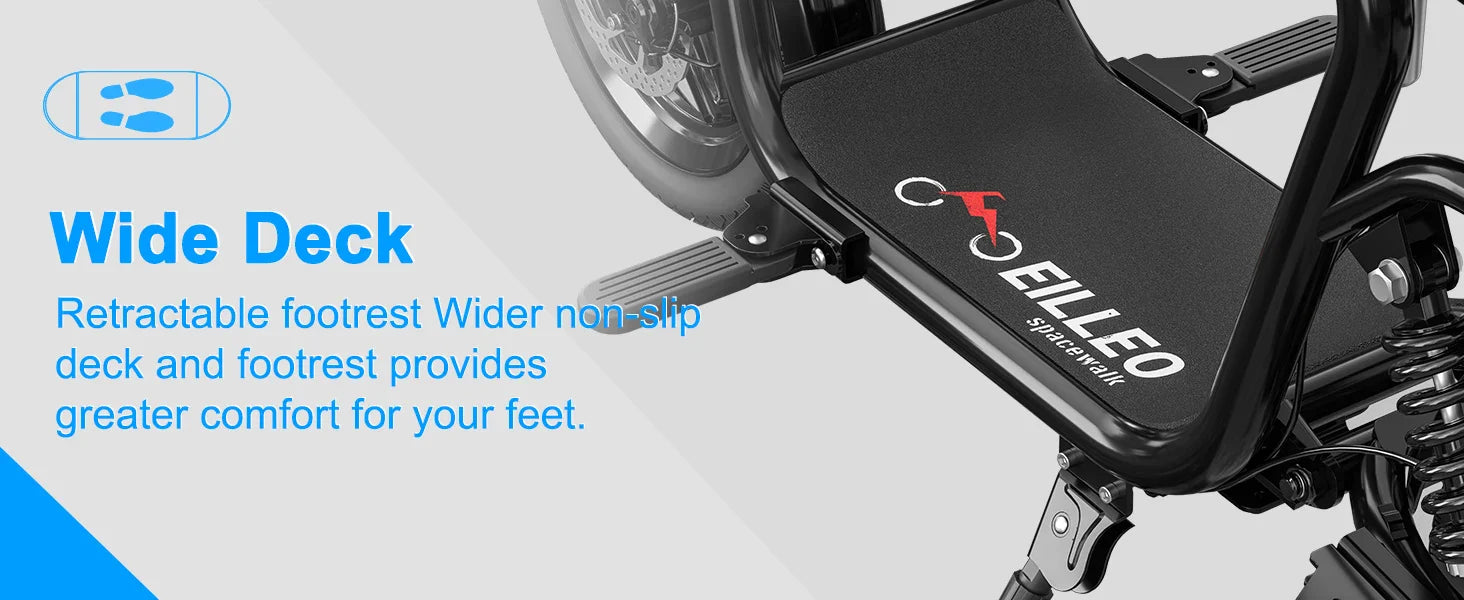 500W Electric Scooter with Seat – 17.5MPH