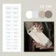 24pcs Short Almond Fake Nails