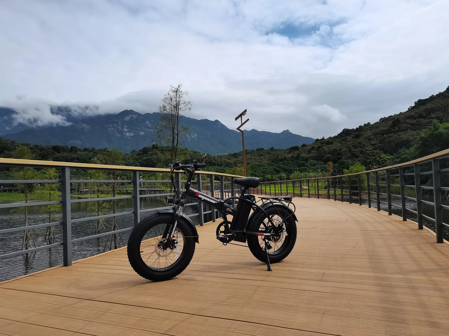 DEEPOWER G20 1000W Folding Fat Tire Ebike