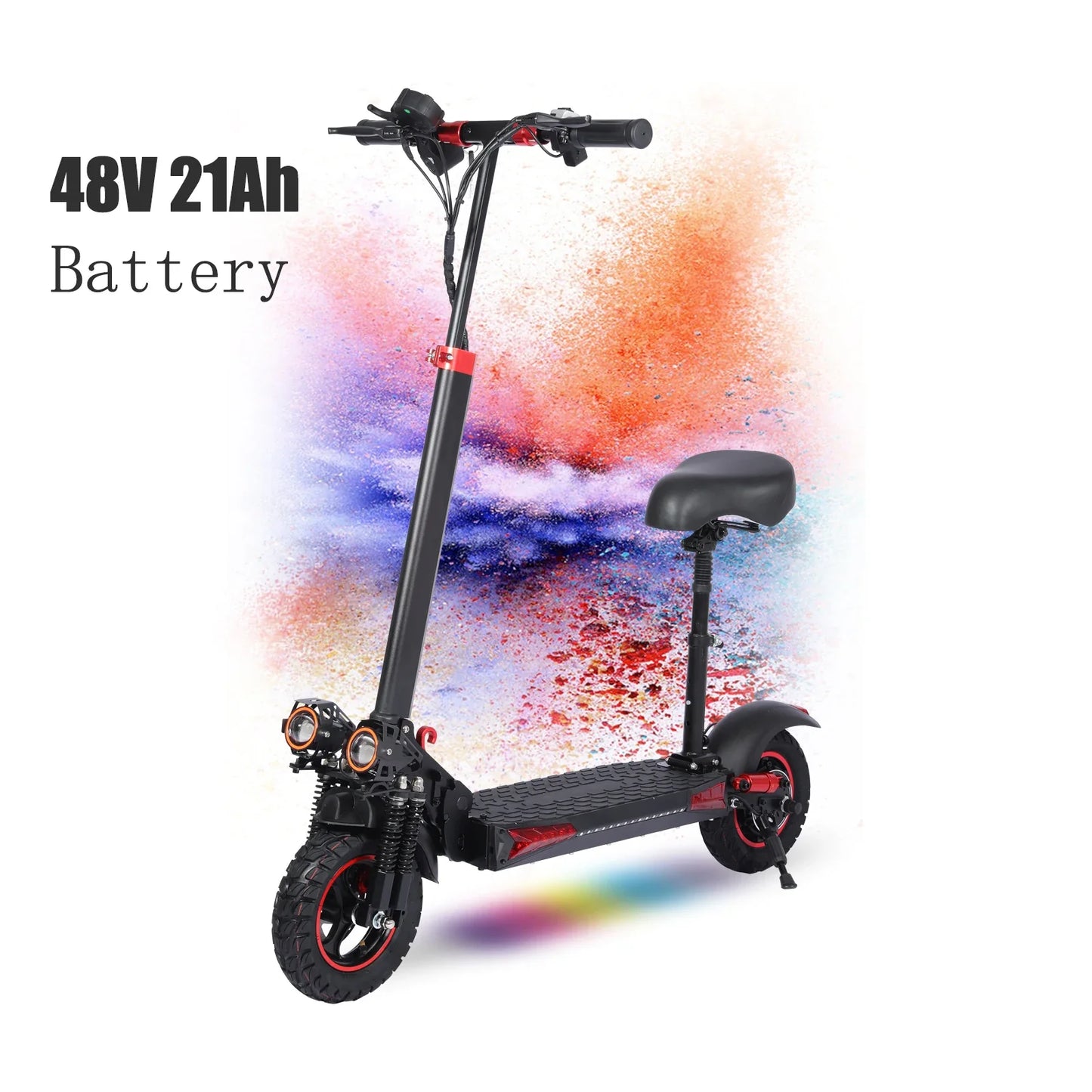1200W Foldable Electric Scooter with Seat